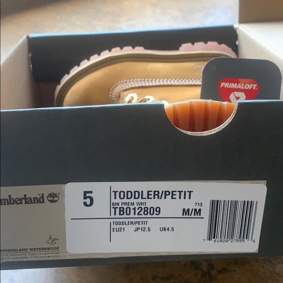 Timberland authentic never women with box toddler5 - Picture 2 of 3